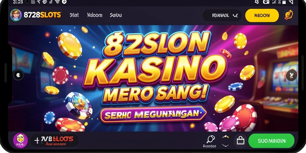 Screenshot gameplay dari 8728SLOTS menampilkan keseruan permainan slot.