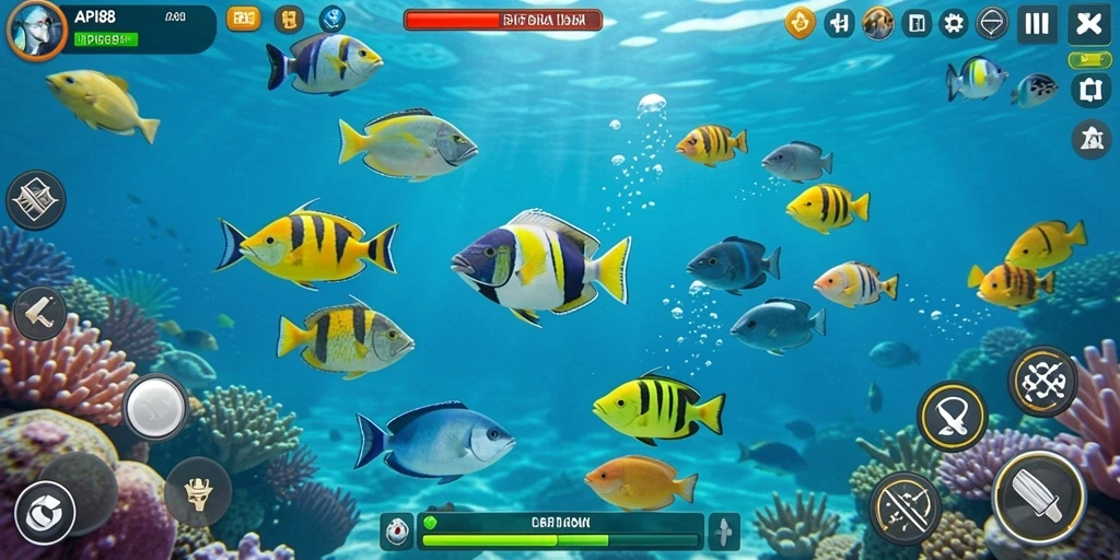 Gameplay menembak ikan yang seru dan menantang di API88.