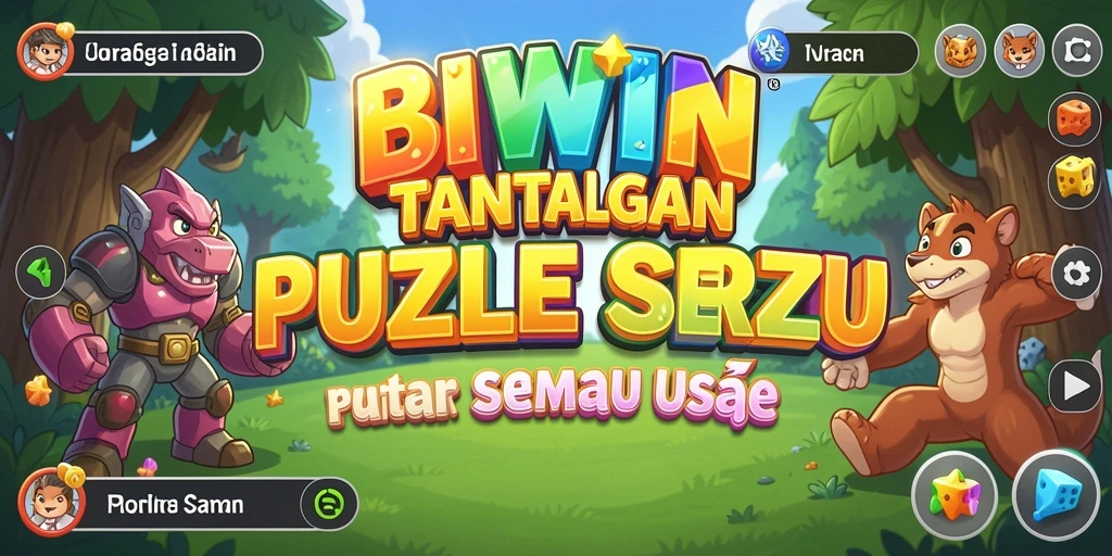Tampilan gameplay menampilkan berbagai tantangan Puzzle yang mengasyikkan.