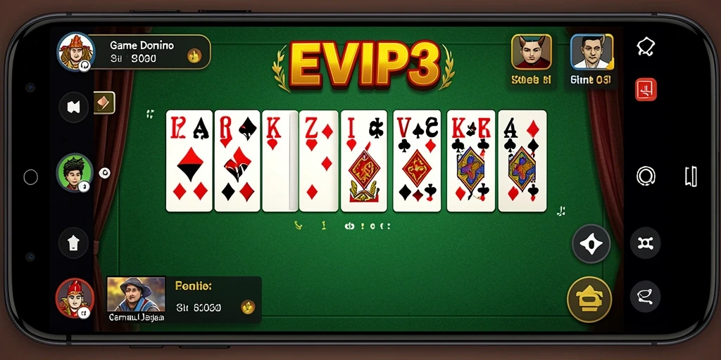 Tampilan gameplay seru dalam EVIP3 dengan interaksi pemain.