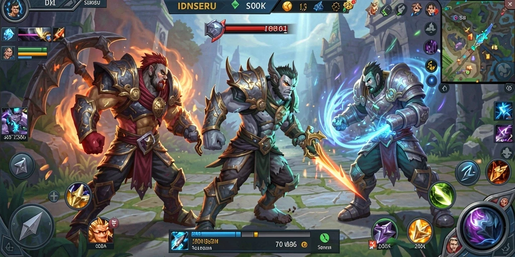 Gameplay seru dan mengasyikkan di IDNSERU.