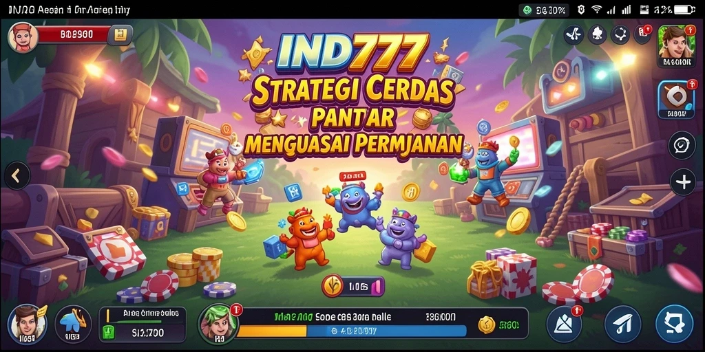 Screenshot gameplay IND777 yang menunjukkan pertempuran strategi yang mendebarkan.