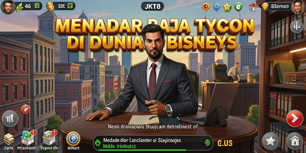 Tampilan gameplay JKT8 yang menarik dan interaktif.