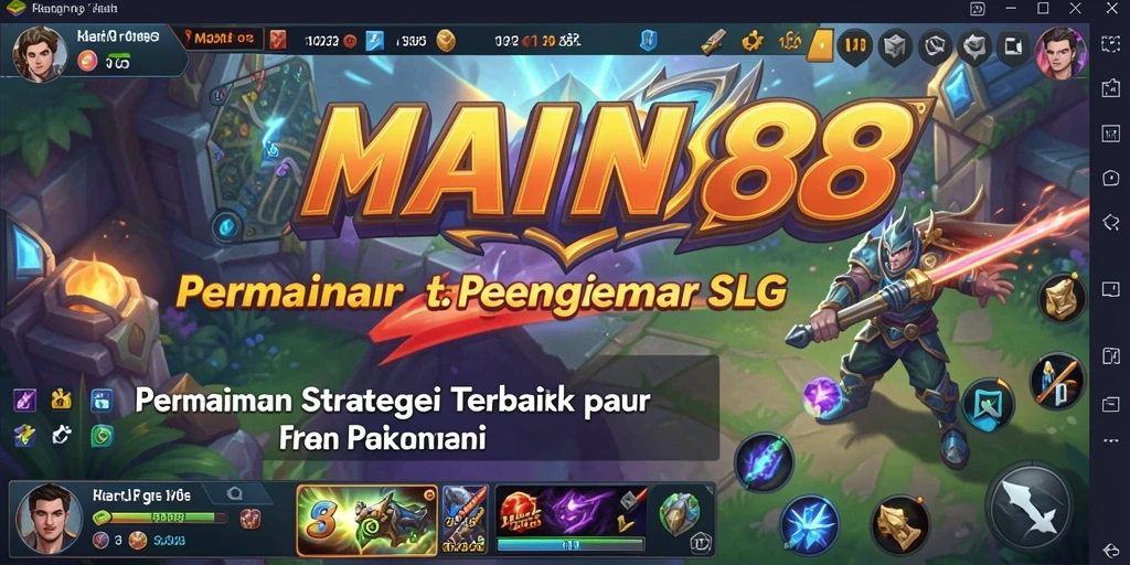 Tampilan gameplay <strong>MAIN88</strong> yang menegangkan dan penuh strategi.