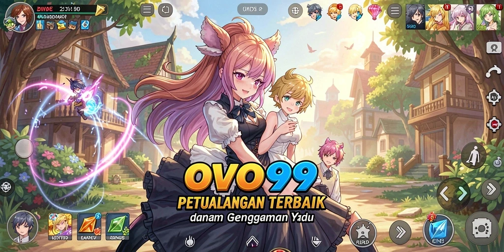 Tampilan gameplay OVO99 yang menakjubkan dan penuh aksi.