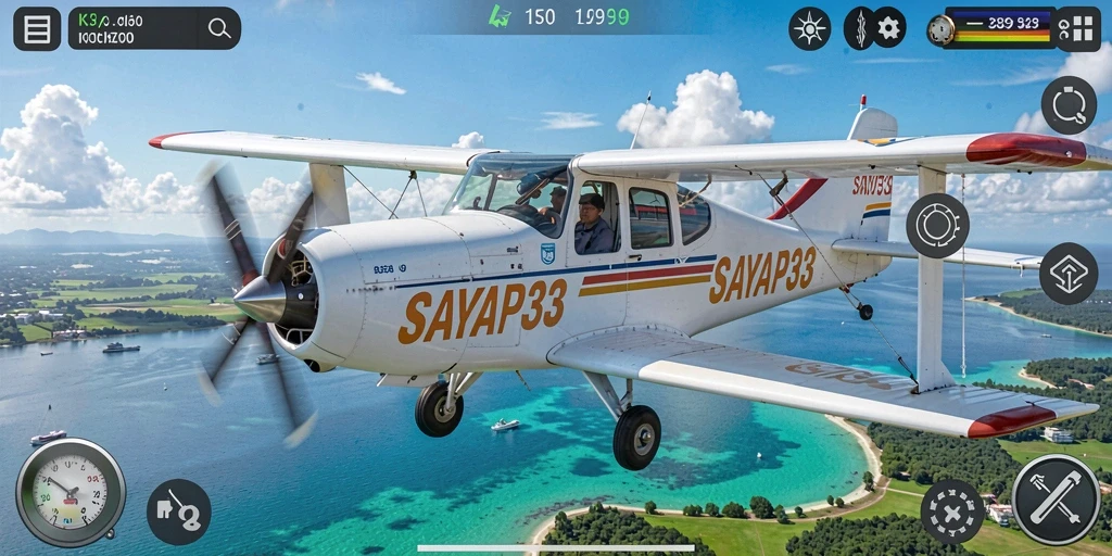 Tampilan gameplay yang menakjubkan dalam SAYAP33 dengan grafis realistis.