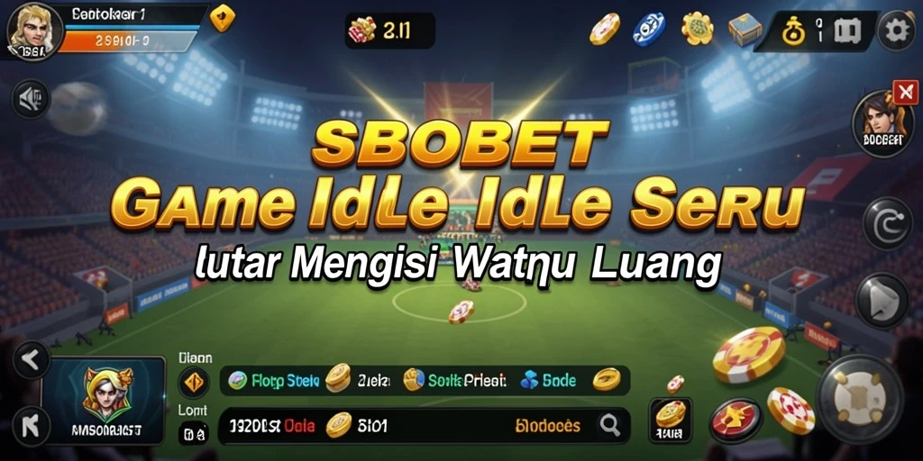 Screenshot utama SBOBET menampilkan gameplay Idle yang menarik.
