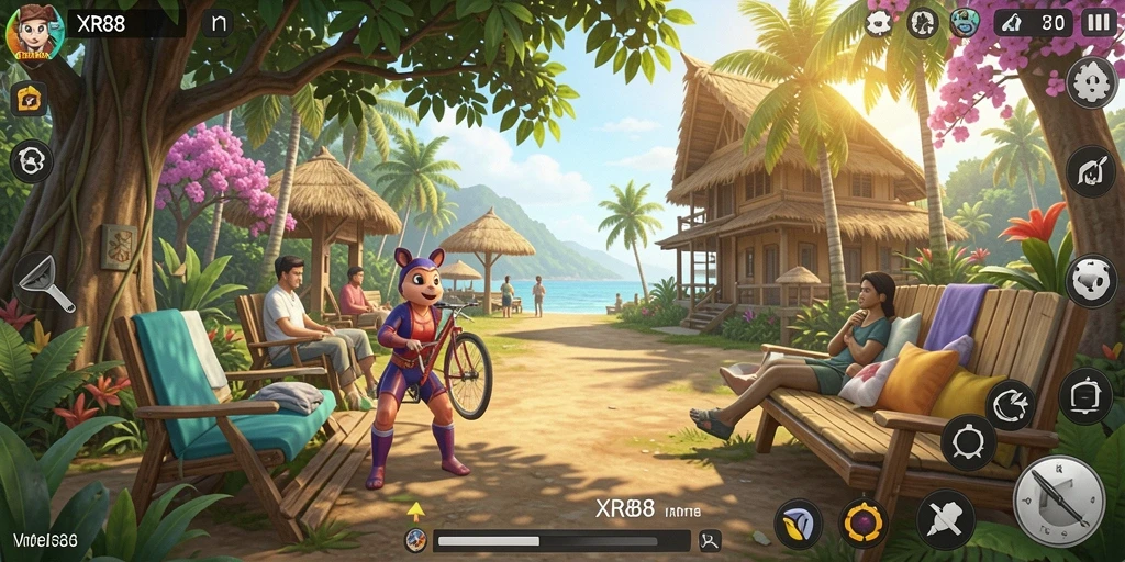 Tampilan screenshot gameplay XR88 yang menampilkan keseruan bermain.